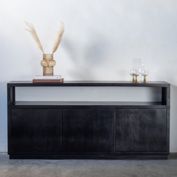 Dressoir Luxurious Zwart - Giga Meubel