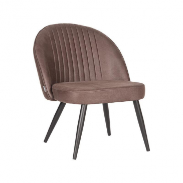 LABEL51 Fauteuil Enzo - Truffel Grijs - Stof
