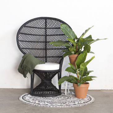 Fauteuil Isla Zwart - Giga Meubel 