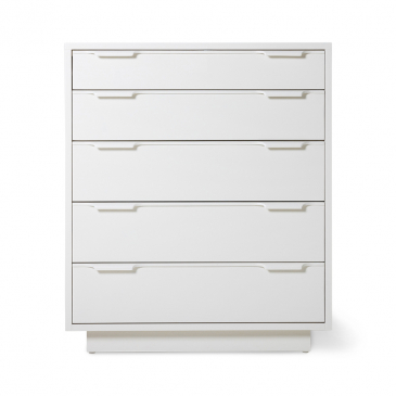 Hkliving Opbergkastje met Lades Eggshell Wit