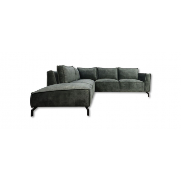 HSM Collection Hoekbank Links Morgan Adore Hunter Velours