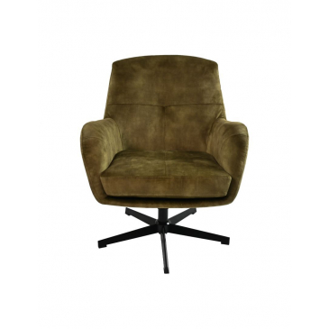 HSM Collection Fauteuil Cleveland Adore/Metaal