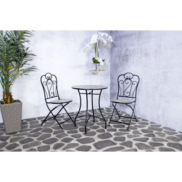 SenS-Line Bistroset Mozambique Zwart Frame
