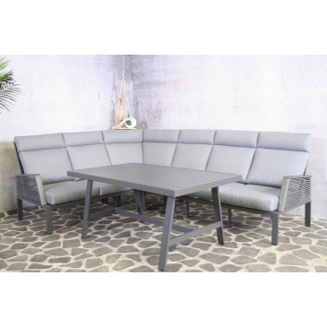 SenS-Line Loungeset Rio Aluminium Grijs