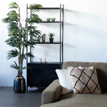 Open Kast Fik Zwart Small - Giga Meubel 