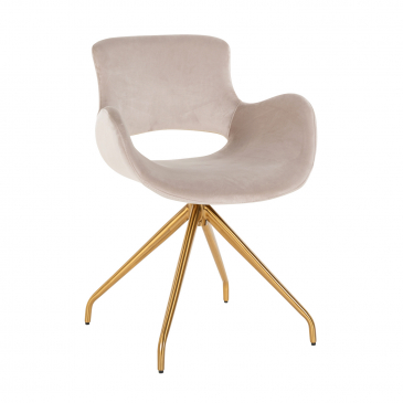 Richmond Stoel Sierra Khaki Velvet