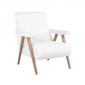 Richmond Fauteuil Bono Wit Furry