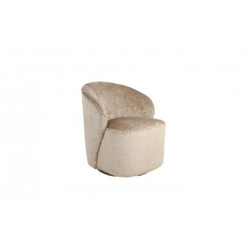 Richmond Draaifauteuil Sofia Taupe Chenille