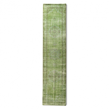 Hkliving Wool Gevlochten Runner Groen (80x350)