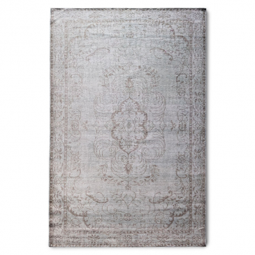 Hkliving Vloerkleed Wol Geknoopt Grijs/Groen (180x280)