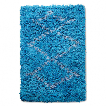 Hkliving Vloerkleed Fluffy Rough Waters 170x280cm
