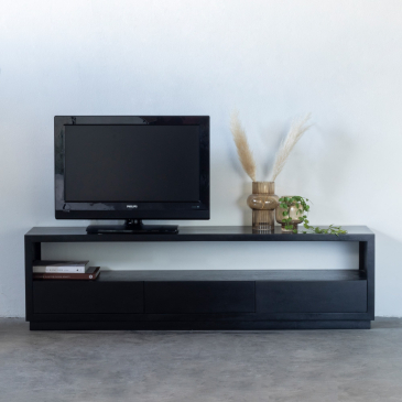 Tv-meubel Luxurious Zwart - Giga Meubel