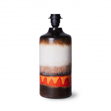 Hkliving Lamp Retro Glazed Stoneware Base