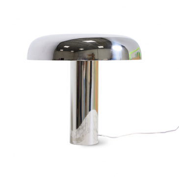 Hkliving Tafellamp Mushroom Chrome