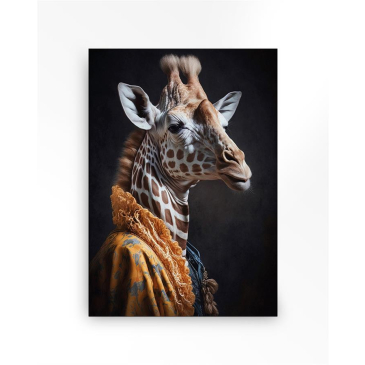 Urban Cotton Wandkleed Giraffe Small 80x110cm