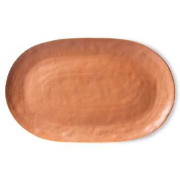 Hkliving Bold & Basic Ceramics: Serving Tray Bruin