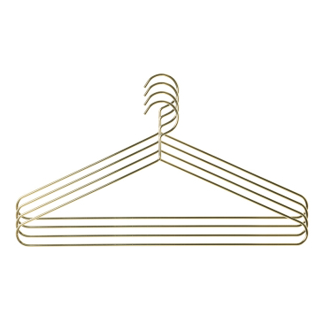 Hkliving Clothing Hanger Brass Set van 4