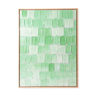 Hkliving Framed Painting Groen Palette Abstract 75X100Cm