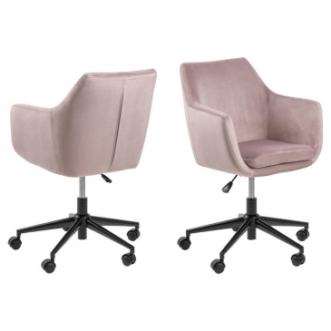 Bureaustoel Erica Rood - Giga Living