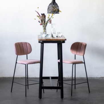 Barstoel Jin Roze - Giga Meubel