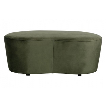 BePureHome Bank Macaroni Velvet Onyx 110cm
