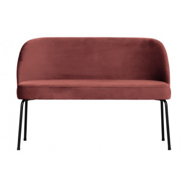 BePureHome Eetbank Vogue Velvet Chestnut