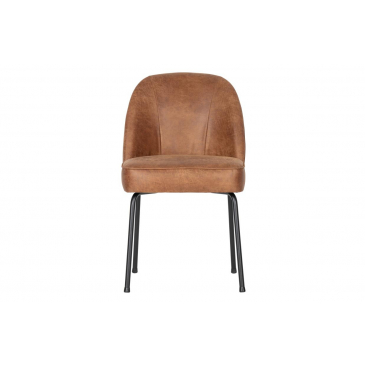 BePureHome Eetkamerstoel Vogue Cognac Leer