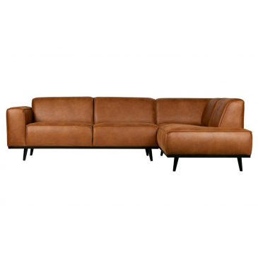 BePureHome Hoekbank Statement Rechts Cognac