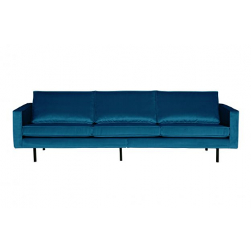 BePureHome Rodeo Bank 3-Zits Velvet Blue