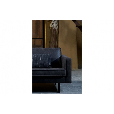 BePureHome Rodeo Chaise Longue Links Zwart