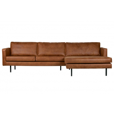 BePureHome Rodeo Chaise Longue Rechts Cognac