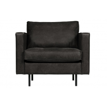 BePureHome Rodeo Classic Fauteuil Zwart