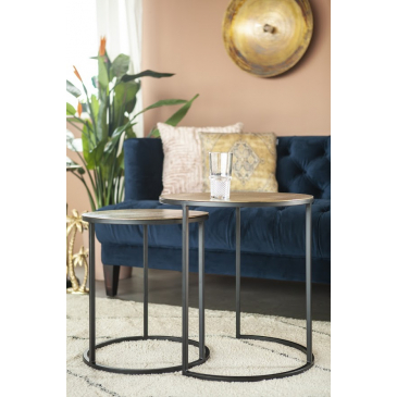 By-Boo Bijzettafel Setto Brass - Small