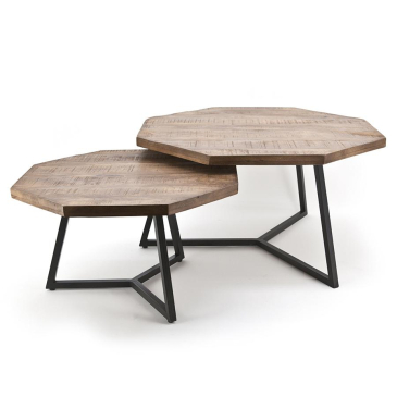 By-Boo Coffeetable Set Octagon