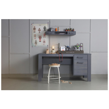 Dennis Bureau Grenen Steel Grey