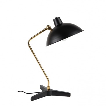 Dutchbone Bureaulamp Devi Black