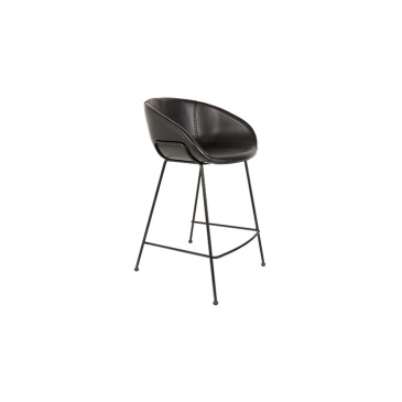 Dutchbone Feston Counter Stool Zwart