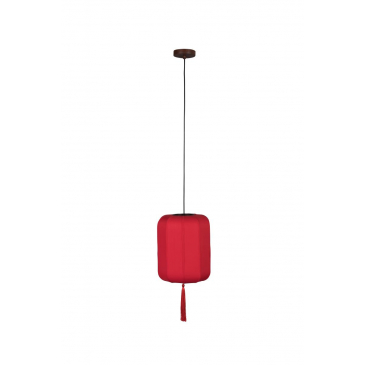 Dutchbone Hanglamp Sunoni Rood S