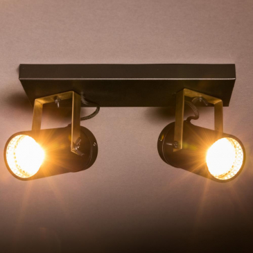 Dutchbone Plafondlamp Scope-2 Zwart