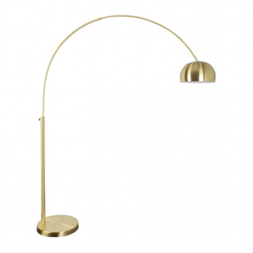 Dutchbone Vloerlamp Metal Bow Brass