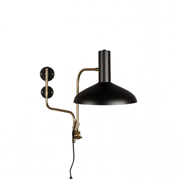 Dutchbone Wandlamp Devi Black