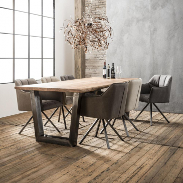 Eetkamertafel 200cm Acacia - Giga Meubel