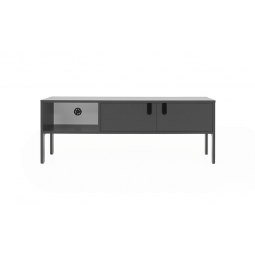 Tenzo Tv-Meubel Uno 2-Deurs W137 Grijs