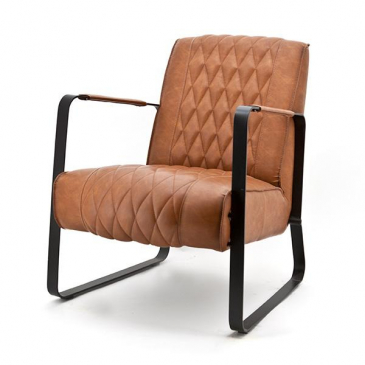 Fauteuil Caro Cognac