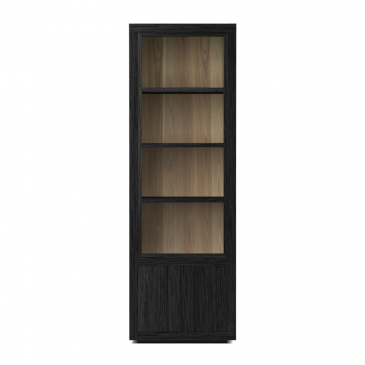 I-Catchers Wandkast Fort Zwart 1-Deurs 64x194cm