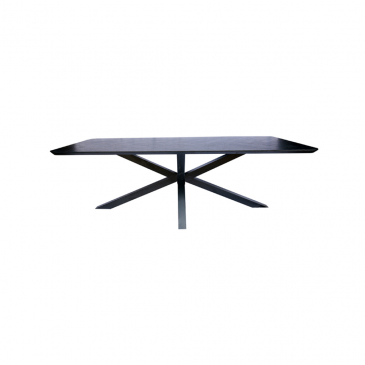 I-Catchers Tafelblad Fort Zwart Rechthoekig 240x100cm