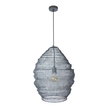 Hanglamp Gaas Dia - 47cm.x60 - Zwart - Urban Interiors