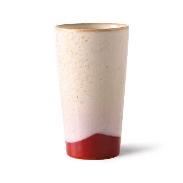 HKliving 70s Ceramics: Latte Mok, Frost