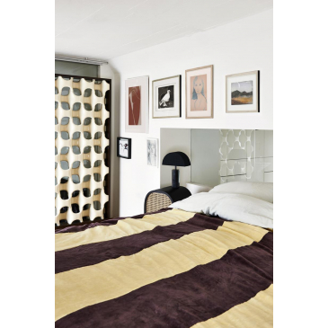 HKliving Hexagon Tafel Lamp Marmer Zwart
