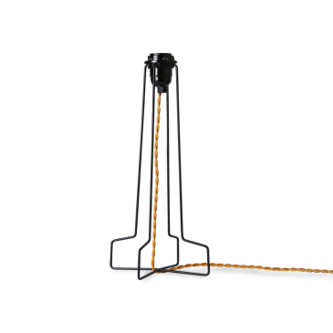 HKliving Wire Lampvoet Metaal Zwart